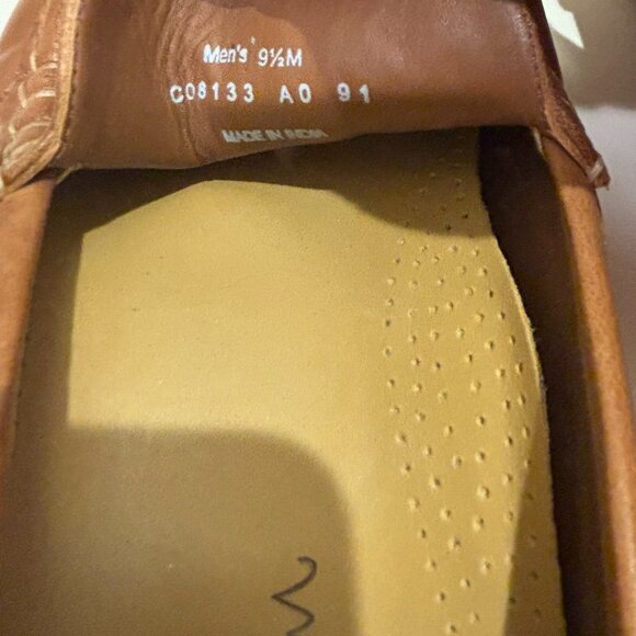 👞Cole Haan Men's Classic Loafers 9.5M Tan Leather Slip-ons Drivers - Picture 9 of 9